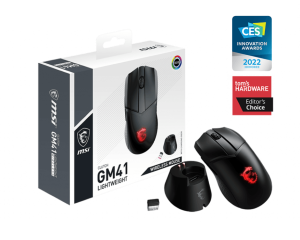 MSI MOUSE GAMING, CLUTCH GM41 LIGHTWEIGHT V2, 2YW